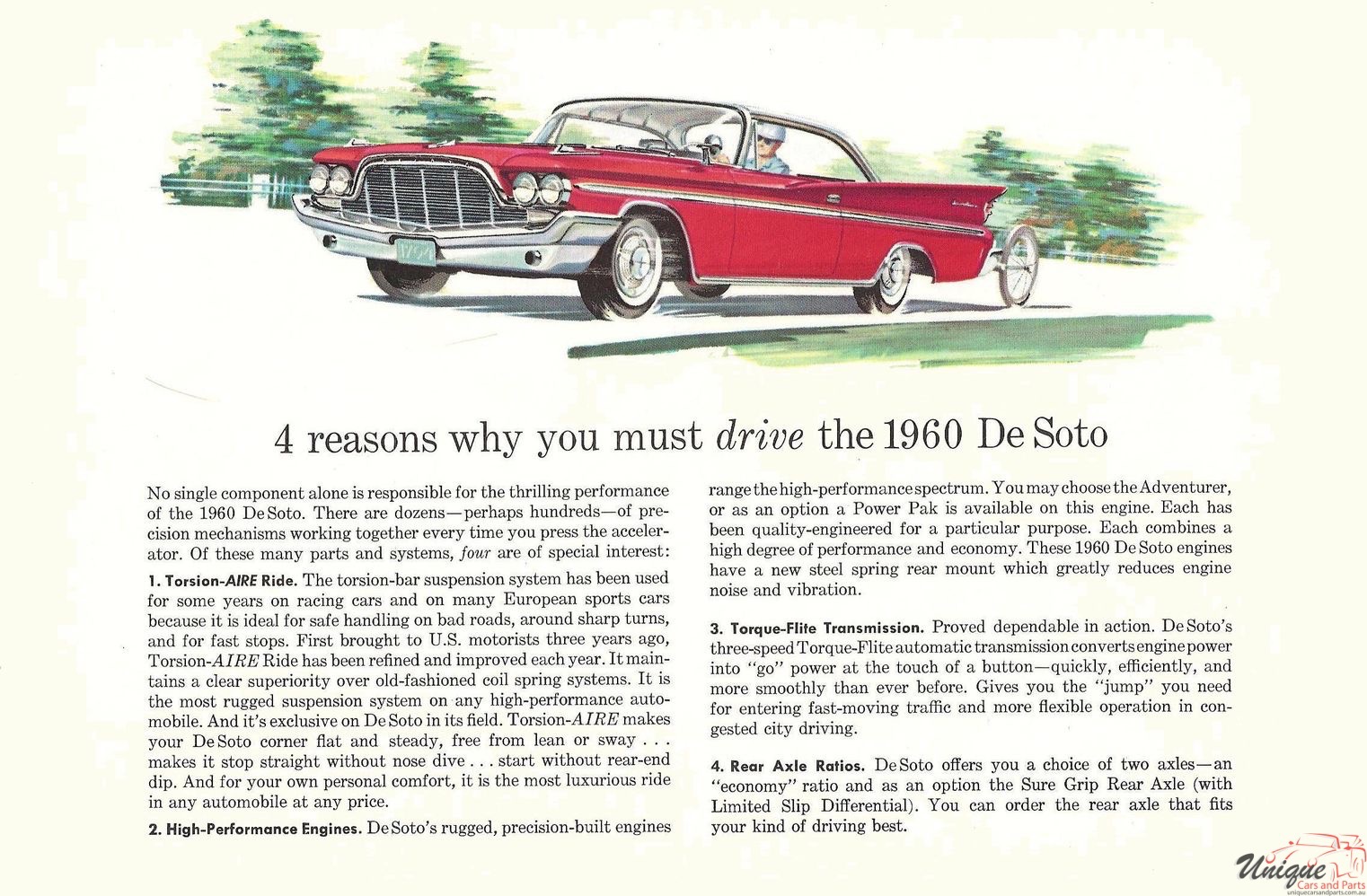 1960 DeSoto Canadian Brochure Page 1